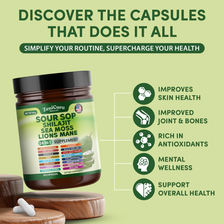 Soursop 24-in-1 Supplement