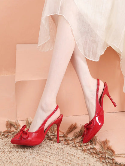 Women’s Pointed Toe Stiletto Slingback Heels