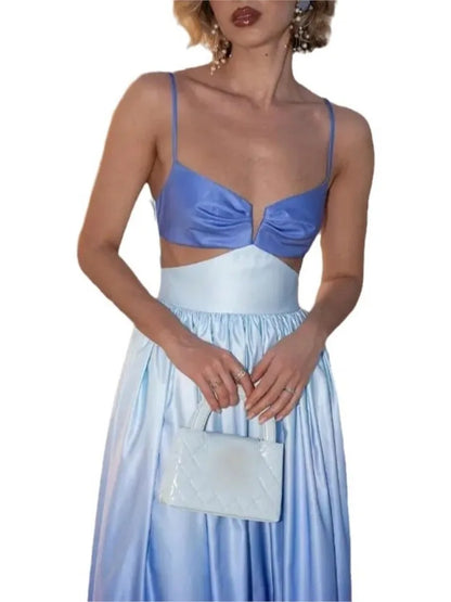 Women’s Gradient Spaghetti Strap Maxi Dress