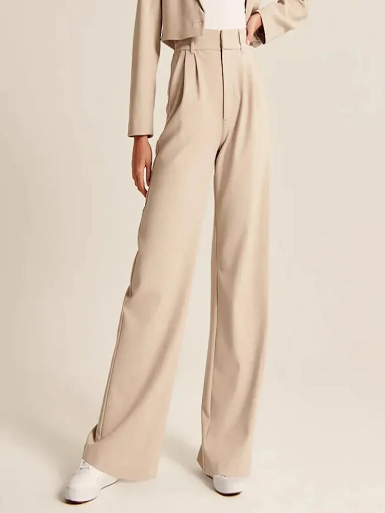 Women’s High-Waist Wide-Leg Pants