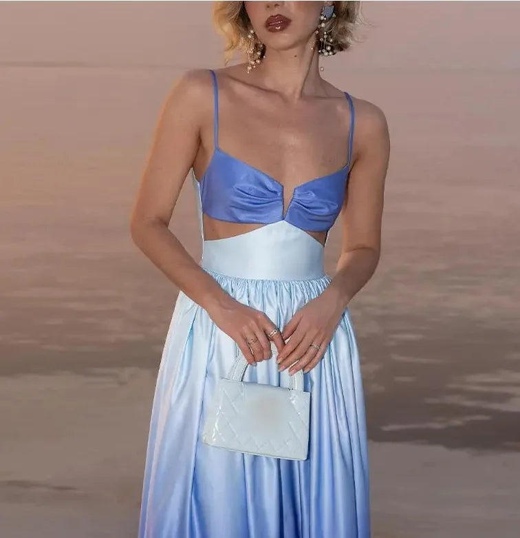 Women’s Gradient Spaghetti Strap Maxi Dress