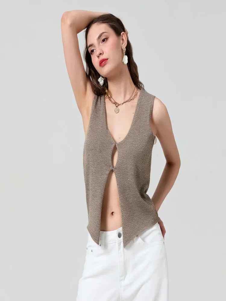 Women’s Harajuku V-Neck Crop Top